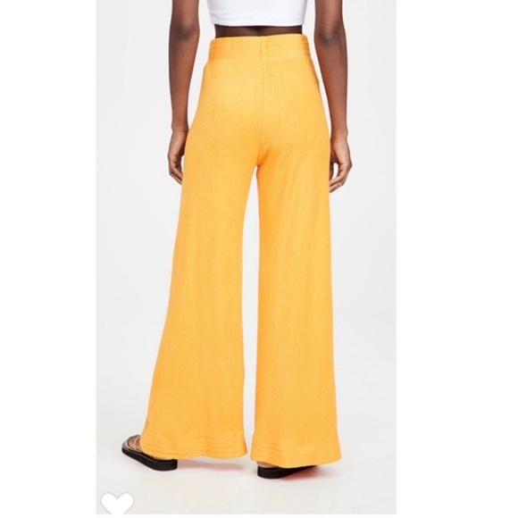 Simon Miller Loa Terry Pants in Orange - Picture 3 of 6